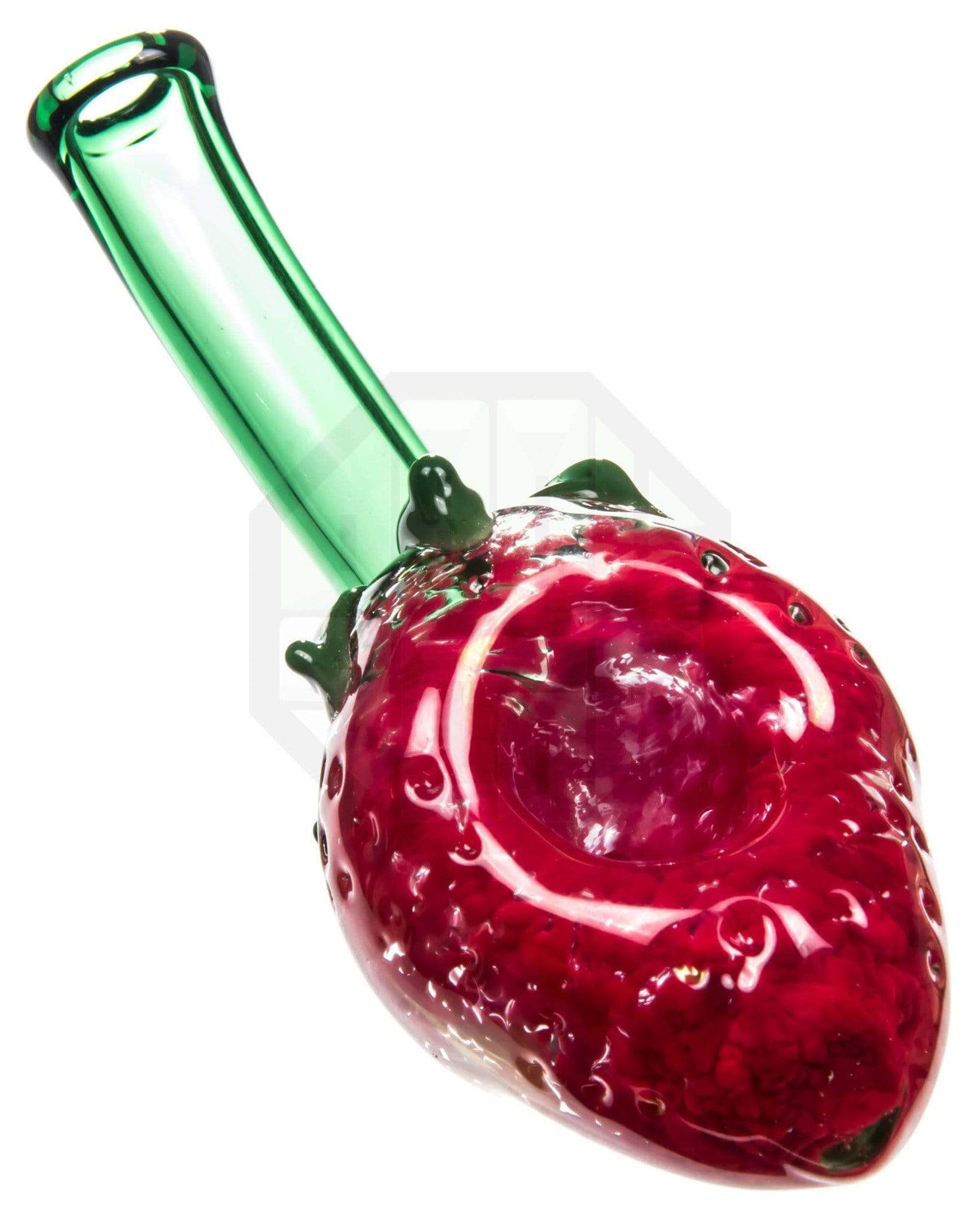 45 Degree View of Strawberry Hand Pipe