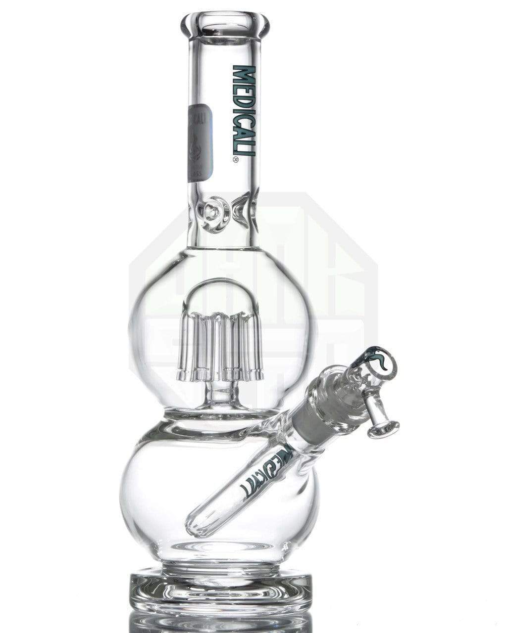 Medicali Glass - Double Bubble with Tree Perc Bong