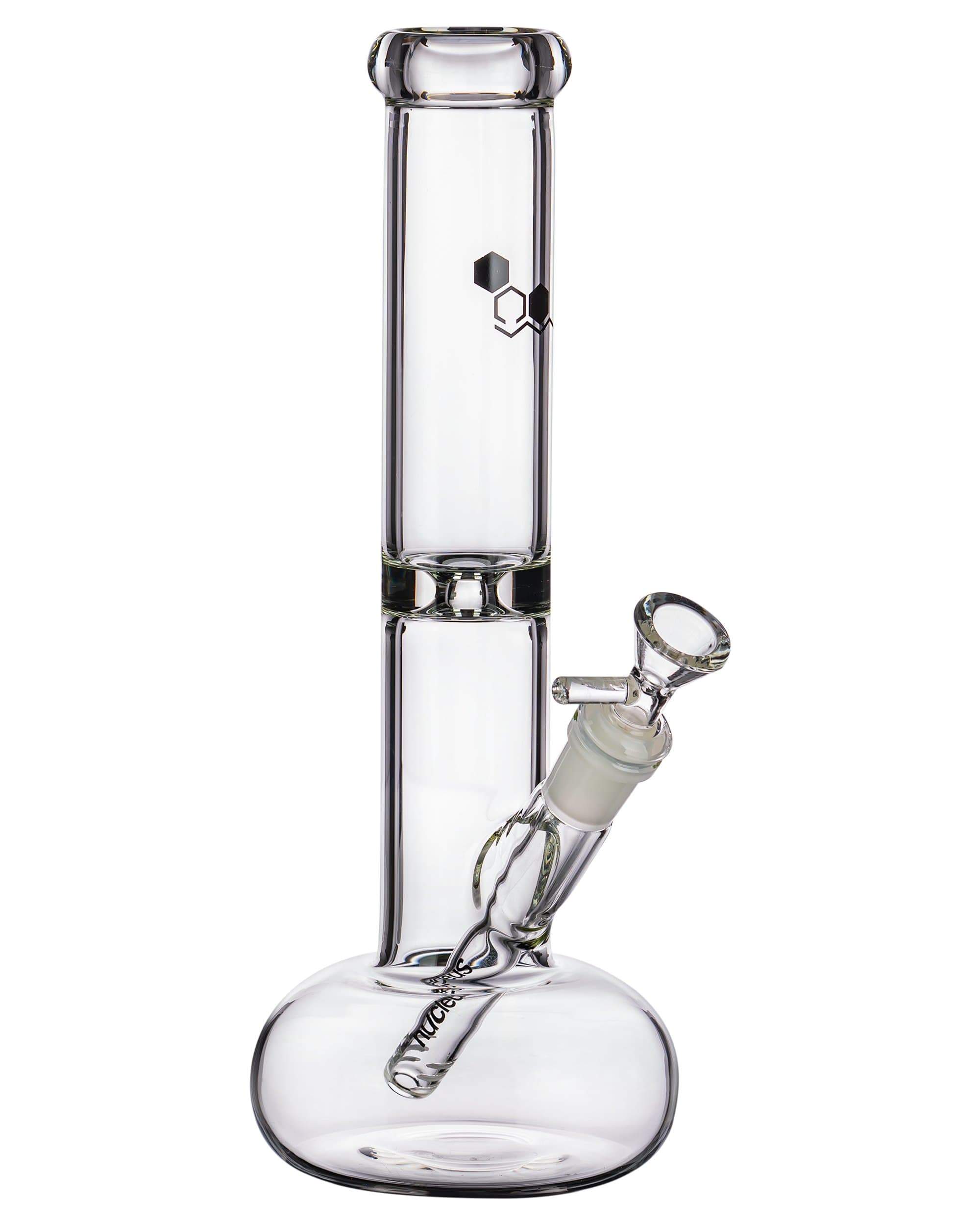 Clear Glass Buoy Base Water Pipe