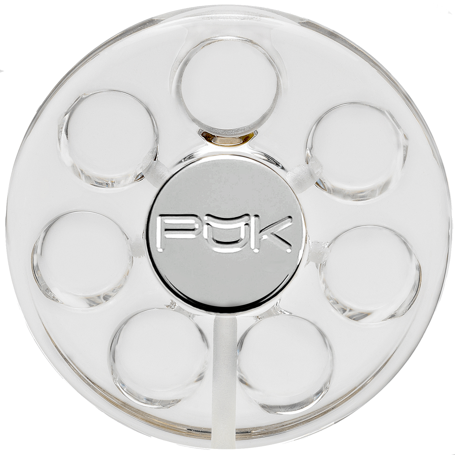 Glass PŬK Cannabis Container and Smoking Device