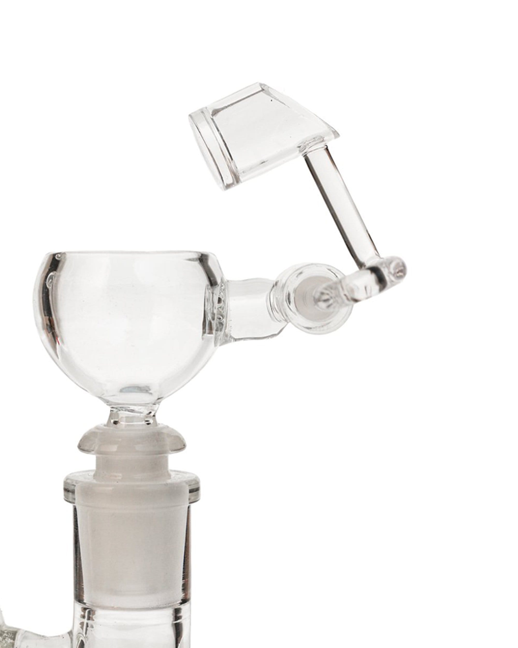 Thick Ass Glass Quartz Honey Bucket with Carb Cap