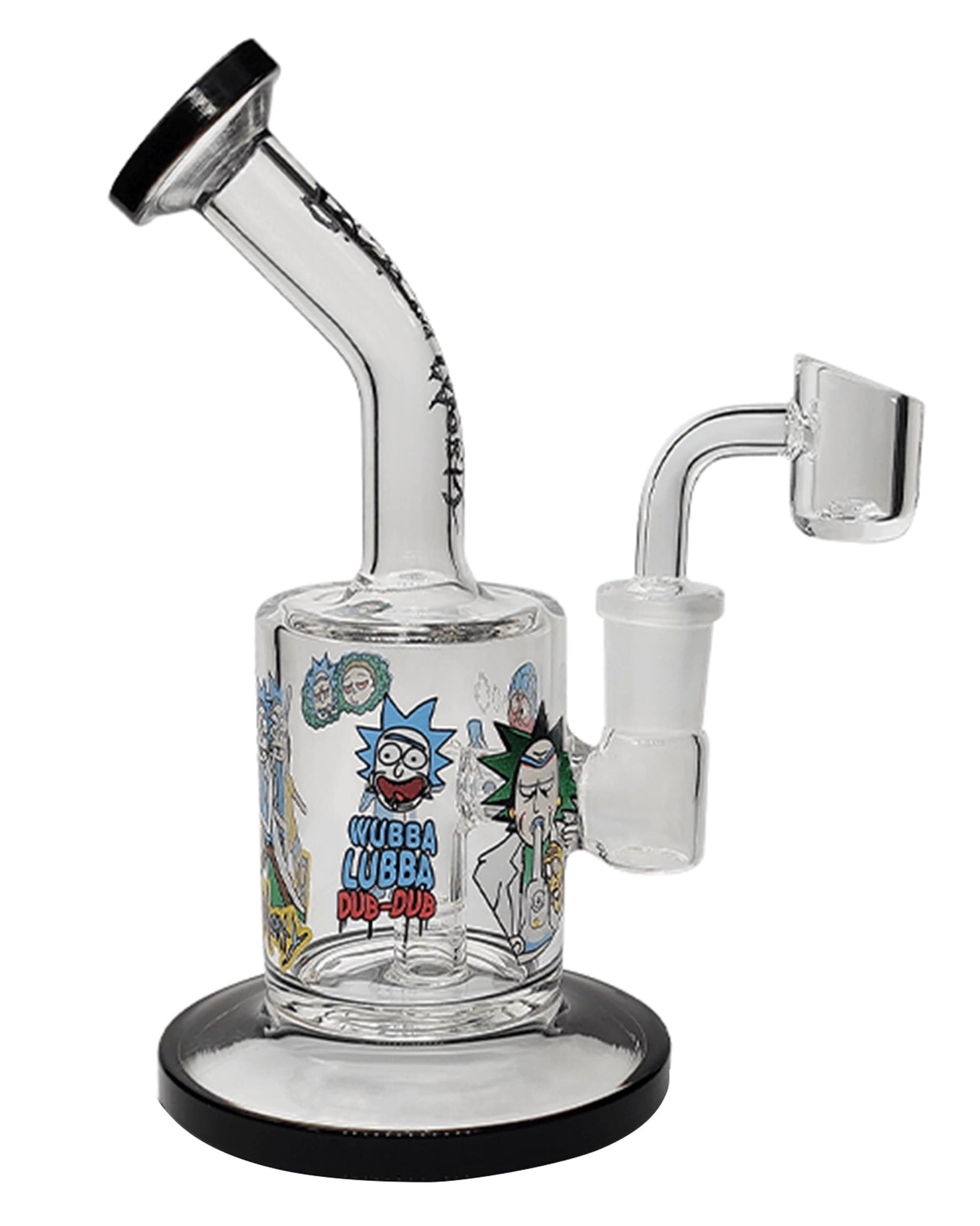 Rick & Morty Recycler Glass Dab Rig